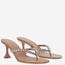 Amina Muaddi Gigi Leather Sandals