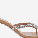 Amina Muaddi Gigi Leather Sandals