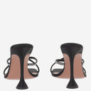 Amina Muaddi Sally Satin Sandals
