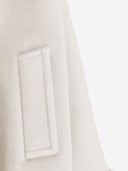 Chloè Oversized Short Coat In Wool Blend