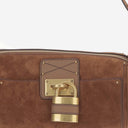 Chloè Paddington Crossbody Bag In Suede