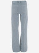 Ql2 Donna Stretch Cotton Velvet Pants