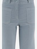 Ql2 Donna Stretch Cotton Velvet Pants