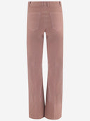 Ql2 Donna Stretch Cotton Velvet Pants