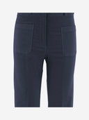 Ql2 Donna Stretch Cotton Velvet Pants
