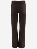 Ql2 Donna Stretch Cotton Velvet Pants