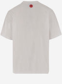 T Shirt In Cotone Gelato Con Logo