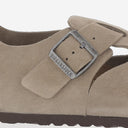 Sabot Birkenstock London in pelle scamosciata