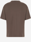 T Shirt Giorgio Armani In Misto Cotone Con Logo