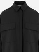 Camicia Ql2 Donna in Misto Lana Stretch
