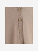 Cardigan Niccolo' Pasqualetti Color Block in lana e cashmere
