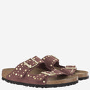 Sandali Birkenstock Arizona Rivet in pelle scamosciata