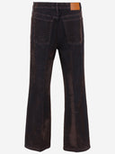Jeans Amiri in cotone stretch effetto velluto