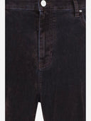 Jeans Amiri in cotone stretch effetto velluto
