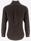 Camicia Polo Ralph Lauren in velluto a coste