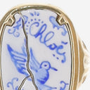 Chloè Brass Hummingbird Ring