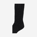 Ant45 Socken aus gerippter Stretch-Baumwollmischung