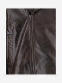 Die Kleidungsstück-Lederjacke mit Fransen