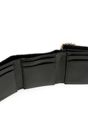 Stella Mccartney Falabella Tri Fold Wallet With Chain Trim