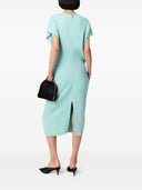 Stella Mccartney Midi Dress With V Neck And Drape