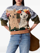 Stella Mccartney Alpaca Pattern Sweater