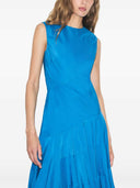 Tory Burch Cotton And Silk A Line Dress
