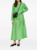 Tory Burch Long Sleeved Dress With Pleated Bib