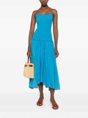 Tory Burch A Line Dress With Pleats