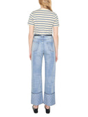 Tory Burch Striped Cotton T Shirt
