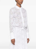 Tory Burch Floral Broderie Anglaise Shirt