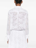 Tory Burch Floral Broderie Anglaise Shirt