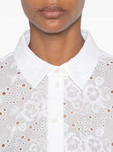 Tory Burch Floral Broderie Anglaise Shirt
