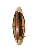 Tory Burch Pierced Straw Bag
