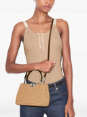 Tory Burch Eleanor Mini Straw Tote Bag