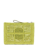 Tory Burch Ella Clutch With Logo Appliqué