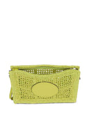 Tory Burch Ella Clutch With Logo Appliqué