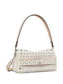 Tory Burch Small Charlie Shoulder Bag With Embellishments