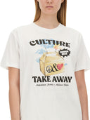 Moschino Jeans T Shirt With Print