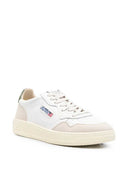 Autry Leather Sneakers With Medalist Inserts