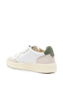Autry Leather Sneakers With Medalist Inserts
