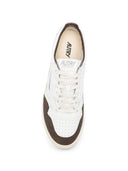 Autry Leather Sneakers With Medalist Inserts