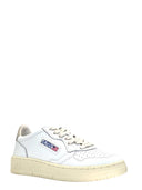 Autry Medalist Low Wom Ll27 Leather/Leather White/Feather Gray