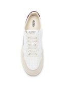 Autry Leather Sneakers With Medalist Inserts