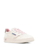 Autry Medalist Low Top Sneakers With Leopard Print Inserts