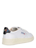 Autry Medalist Low Wom Bg02 Leather/Leather/Logo White/Black
