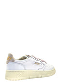 Autry Medalist Low Wom Sw04 Leather/Swoll White/Fair Orchid