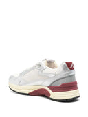 Autry Hyperway Low Wom Em05 Leather/Suede/Mesh Silver/Syra