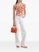 Dolce & Gabbana Jersey T Shirt With Majolica Print