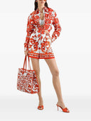 Dolce & Gabbana Majolica Print Shirt