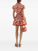 Dolce & Gabbana Poplin Skirt With Majolica Print